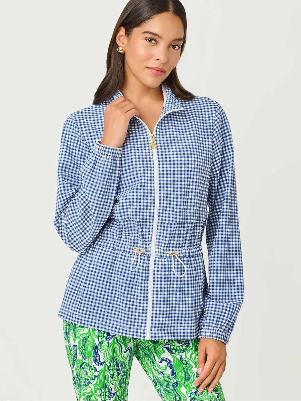 Lilly Pulitzer Luxletic Romilly Performance Jacket Size Small
